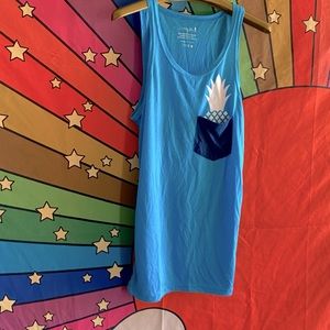 J.J. Malibu Men's Pineapple Tank 🌵Small